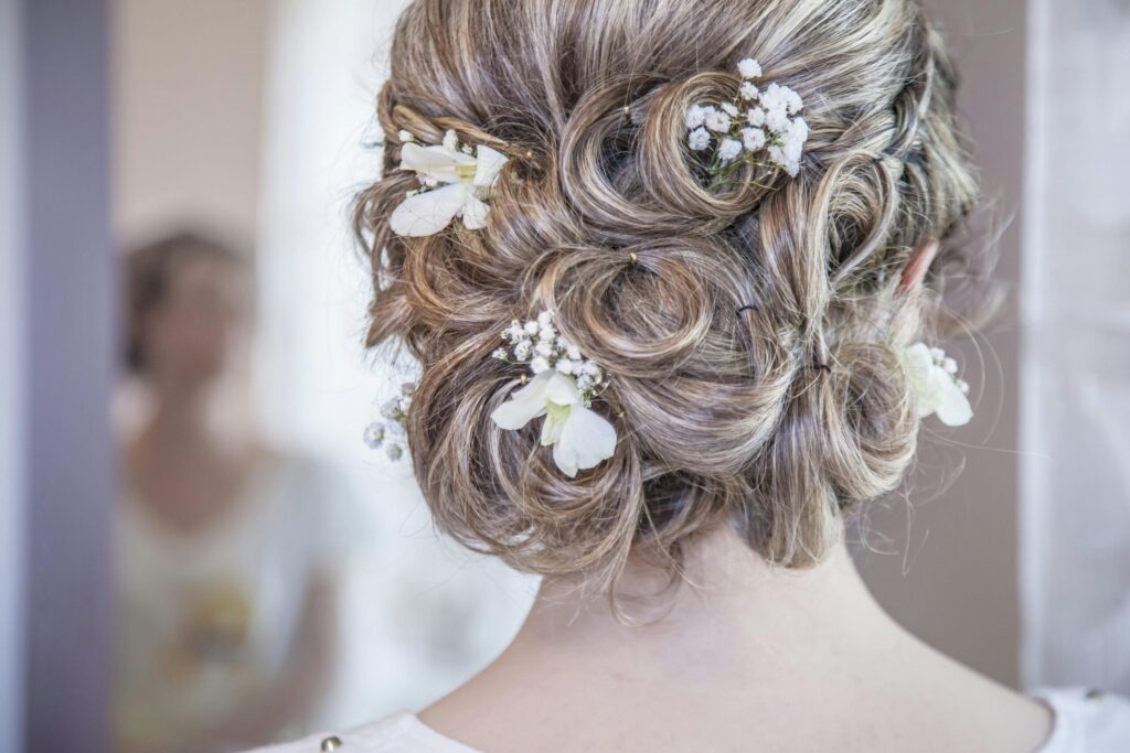coiffure mariage bohème